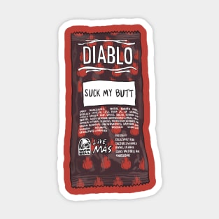 Diablo Hoe Sticker